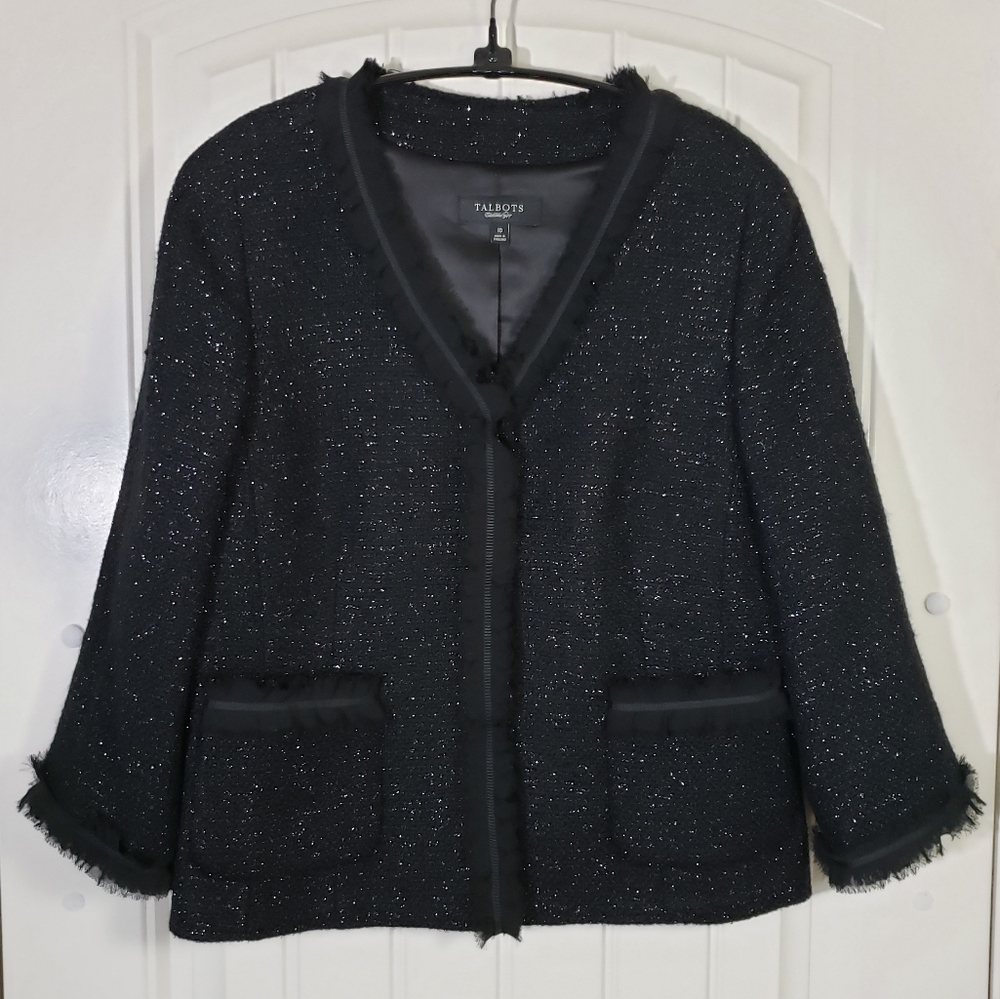 NWOT Talbots Grace Fit Flatteringly Classic Blazer